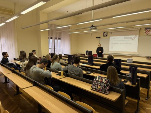 Održan akademski sat za novu generaciju polaznika interdisciplinarnog doktorskog studija Molekularne bioznanosti